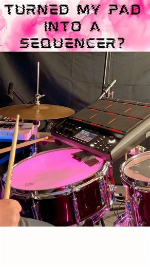 Turning my sampling pad into a sequencer! I’m using basic synth rhythms but changing the pitch to give it the effect of a synth sequencer or arp. #spdsxpro #hybriddrums #drummersofinstagram #spdsx #synthstagram | Rob Ray Music