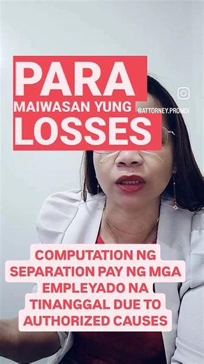 5.9K views · 232 reactions | #separation pay | Attorney Promdi | Facebook