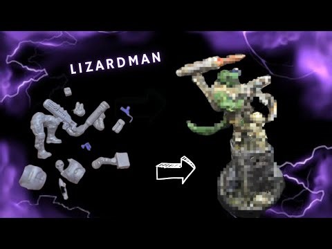 Kitbash a Lizardman | Making use of amazing sprues