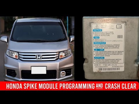 Honda Spike Airbag Module Programming | Crash Data Cleared Successfully