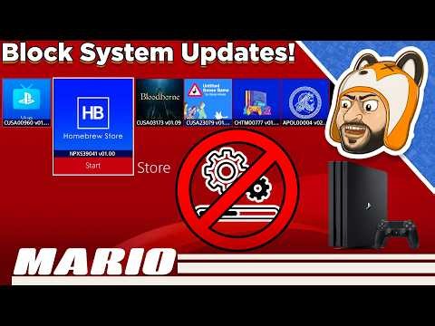 How to Block System Updates on a Jailbroken PS4