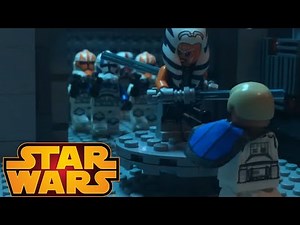LEGO Star Wars The Clone Wars season 7 Order 66 scene | stop motion