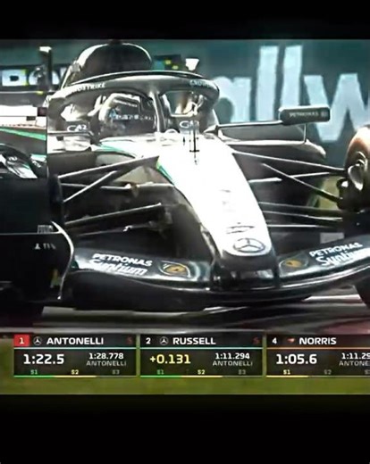 antonelli on pole
