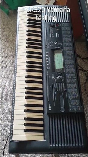 Yamaha psr 320 testing