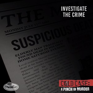 GET A SNEAK PEEK BEHIND THE CRIME SCENE TAPE WITH THE NEW COLD CASE™...