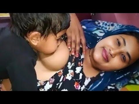 [4K] Breastfeeding❤ Vlogs New 2025 Latest Full Open Desi Bhabhi Breastfeeding Vlogs #breastfeeding !