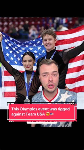 Olympics controversy in ice dance as Evan Bates and Madison Chock appeared to win the gold medal, but a French judge with a history of favoritism ensured France’s victory over Team USA #olympics #rigged #icedance #winterolympics #figureskating