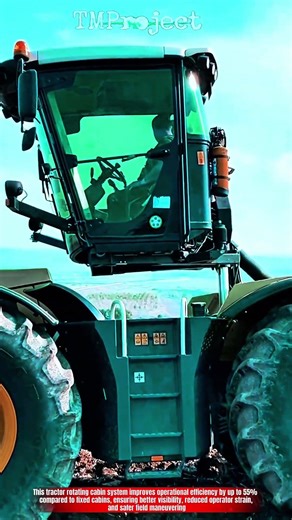 Innovative Tractor Rotating Cabin System: Precision Field Visibility