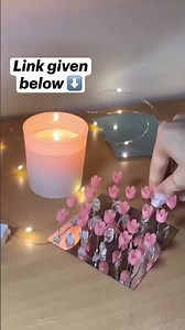 How to Make a Tulip Mirror Night Light | DIY Infinity Mirror Cube Tutorial | ‪@glowlumi‬ #shorts