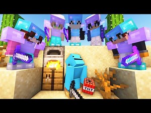 Minecraft Speedrunner VS 5 Hunters REMATCH