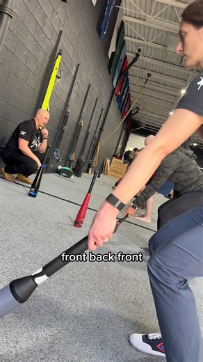 Do you appreciate a coach with dry humor? #coach #personaltrainer #heavyclubs #fitness #trainhard