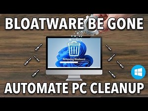 Remove Bloatware Automatically from Windows PC | Boost Performance