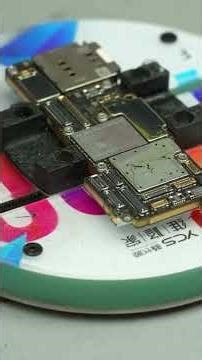 iPhone CPU memory motherboard Repair #repair #smartphone #tech #shorts #trending #habutech