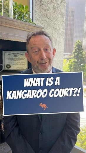 What is a "Kangaroo Court"? 🦘 #shorts