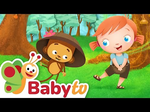 Funny Monkey Friends | Sing Along Kids Songs 🎵 | Animals for Toddlers ‪@BabyTV‬