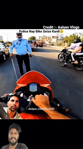 Police Nay Bike Seized Kardi😡#trending #viral #motovlog #bikelover #vlog #shorts #rider #funny #h2r