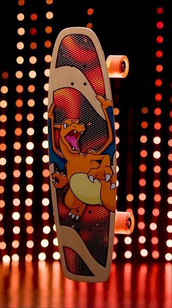 Make some noise for #Charizard 🔥🛹 #Pokemon #PokemonCenter