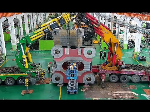 How It’s Made? The Assembly Process of YIZUMI 8500T Injection Molding Machine!
