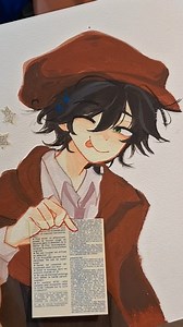 Kao☆ | HOLA SIGO VIVO !!!! Instagram me odia y ando flopeando💔 pinceles de @artifyartsupplies #artist #myartstyle #sketchbook #goauche #rampo... | Instagram