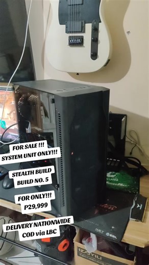 ANOTHER DAY. ANOTHER BUILD NO. 5 FOR SALE!!! UNIT ONLY!!! 🧠CPU: AMD Ryzen 5 5600X (Brand New) 🩸PSU: Gigabyte P750BS 80 Bronze 🐑RAM: 16GB 8x2 GSkill Ripjaws 3600Mhz 💪MOTHERBOARD: Gigabyte Aorus Eligte B450 🗃️STORAGE: TeamGroup 256GB (B. New) / Intel 512GB NVME SSD 🎮VIDEO CARD: Manli RTX 3060Ti 8GB 🕺CASE: Inplay Meteor 03 Black (Brand New) 🌬️FANS: 6Pcs UpHere Black 📍Location: Bau Tech Hub Sampaloc Manila 💰Selling Price: P29,999 ✅Can Test po dito sa Bahay or Video Call sa Malayo po!!! ✅Sh