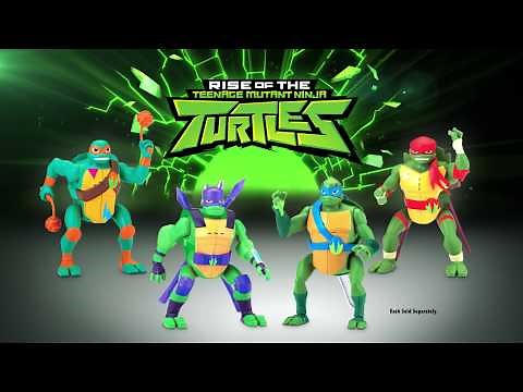 Rise of the TMNT Deluxe Action Figures (15 sec) Commercial
