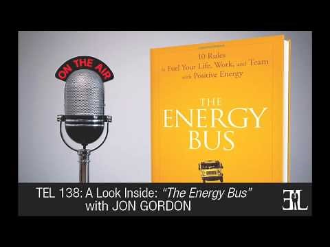 The Energy Bus by Jon Gordon TEL 138