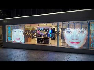 【LEDビジョン導入事例】 ZOFF 原宿店