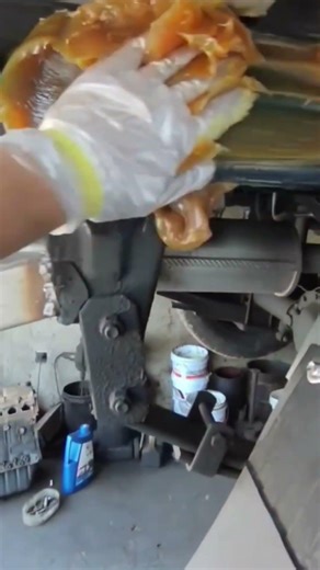 Covering a Car Frame with Grease – Here’s Why #mechanic #mechaniclife #tools #diy