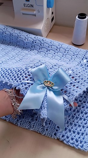 Manta de Crochê para Bebê: Passo a Passo Completo