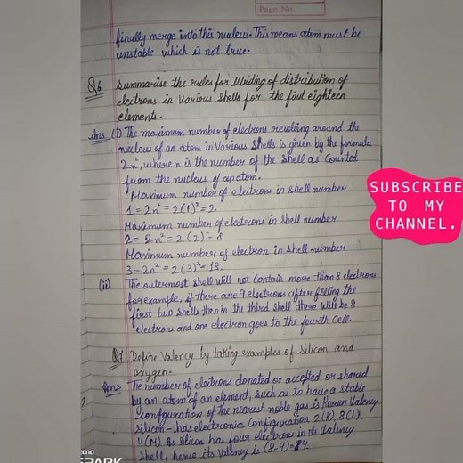 Class 9 science chapter 4 structure of the atom exercise question answer #NCERT #CLASS9 #STUDY