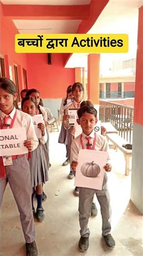 बच्चों द्वारा Activities #gk #experiements #gkquiz #school #generalknowledge🎯