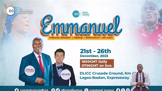 Breaking News || December GCK Live From Lagos || GCK Emmanuel #GlobalCrusadewithKumuyi #GCK #GCKinIndia #dclmekitimedia #Kumuyi #DLICC #lagos #Emmanuel #GCKEmmanuel #DecemberRetreat | Deeper Christian Life Ministry Ekiti State