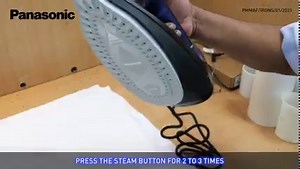 1.5K views · 30 reactions | Are you bothered by white spots on your steam iron soleplate? Check out this informative tutorial to learn how to clean these white spots easily. #Tutorial #Iron #Soleplate #White #Spots #Star #Service #PanasonicMoments | Panasonic Pakistan | Facebook