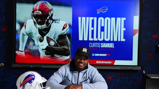 WR Curtis Samuel believes he can bring 'dynamic' traits to Bills offense