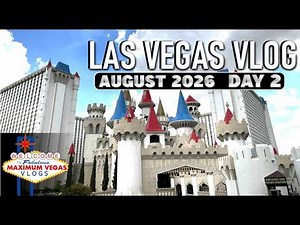 Las Vegas Vlog August 2026 - Part 2 - Big Wins Finally Arrive on Day 2