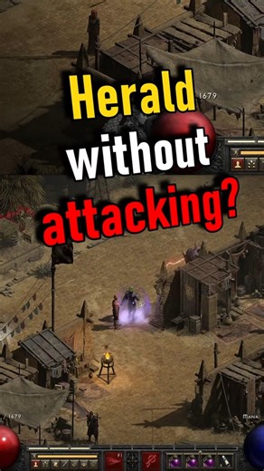 Got a Herald Before I Even Attacked a Monster #d2r #diablo2resurrected #gaming