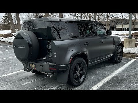 My New Car! 2023 Land Rover Defender V8 Carpathian Edition- Overview and Initial Driving Impressions
