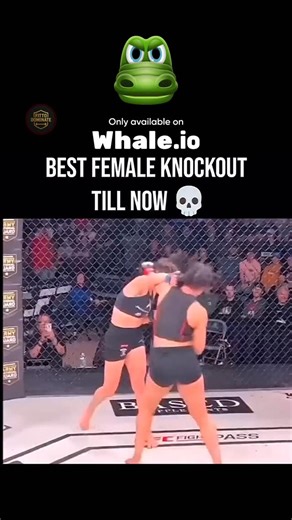 Fit To Dominate on Instagram: "BEST FEMALE KNOCKOUT TILL NOW 🔥🥊 In women’s MMA, there are great moments… and then there are iconic moments that shake the entire sport. The arena went quiet. Two fighters locked in. One mistake — one opening — and BOOM! A perfectly timed strike. Clean. Precise. The kind of knockout that doesn’t just end the fight… It echoes through history. Crowd stunned. Commentators screaming. Opponent flat before she even knew what happened. Power. Technique. Accuracy. This w