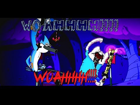 FNF: "Power Slash" - WOAHHH!!! ( vs. Corrupted Finn And Mordecai)