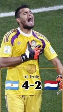 ARGENTINA VS NETHERLANDS | Full Penalty shoot-out ☠️🔥