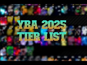 [YBA] NEW OFFICIAL YBA DECEMBER SKIN TRADING TIER LIST (DECEMBER 2024) #yba