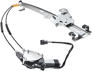 A-Premium Power Window Regulator with Motor Compatible with Chrysler Town & Country Dodge Grand Caravan Plymouth Grand Voyager 1991-1995 Front Left Driver Side