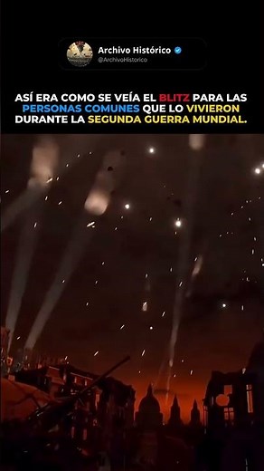 Así sobrevivían al infierno del Blitz #Historia #WW2 #DatosHistoricos #ArchivoHistorico #guerras