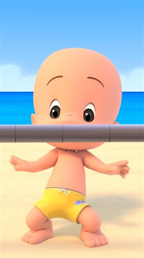 Cuquin's Limbo Song 🎶🤸‍♂️ #CleoandCuquin #Cuquin