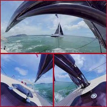 We’re aboard the Solaris 47 Saphira, preparing to unfurl the Code 0. Solaris Yachts Asia Hong Kong.