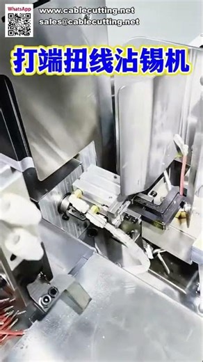 Single Wire Tinning Machine Automatic Terminal Crimping and Soldering Machine for Electronics