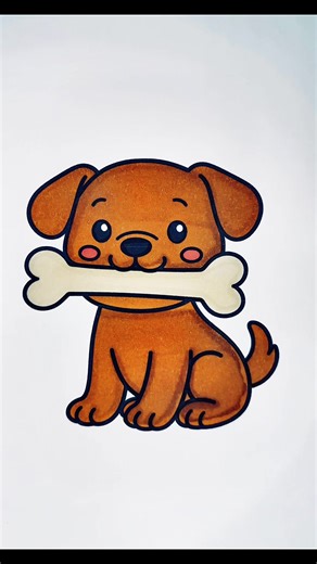 Puppy coloring asmr #coloringasmr