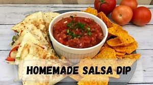 Homemade Salsa Dip Happy Tummy Recipes