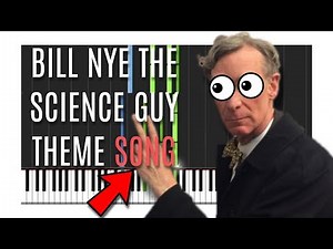 Bill Nye the science guy intro [Piano Tutorial] (Synthesia)