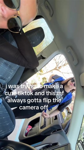 she always flipping something off #gf #wlwcouple | gf tiktoks